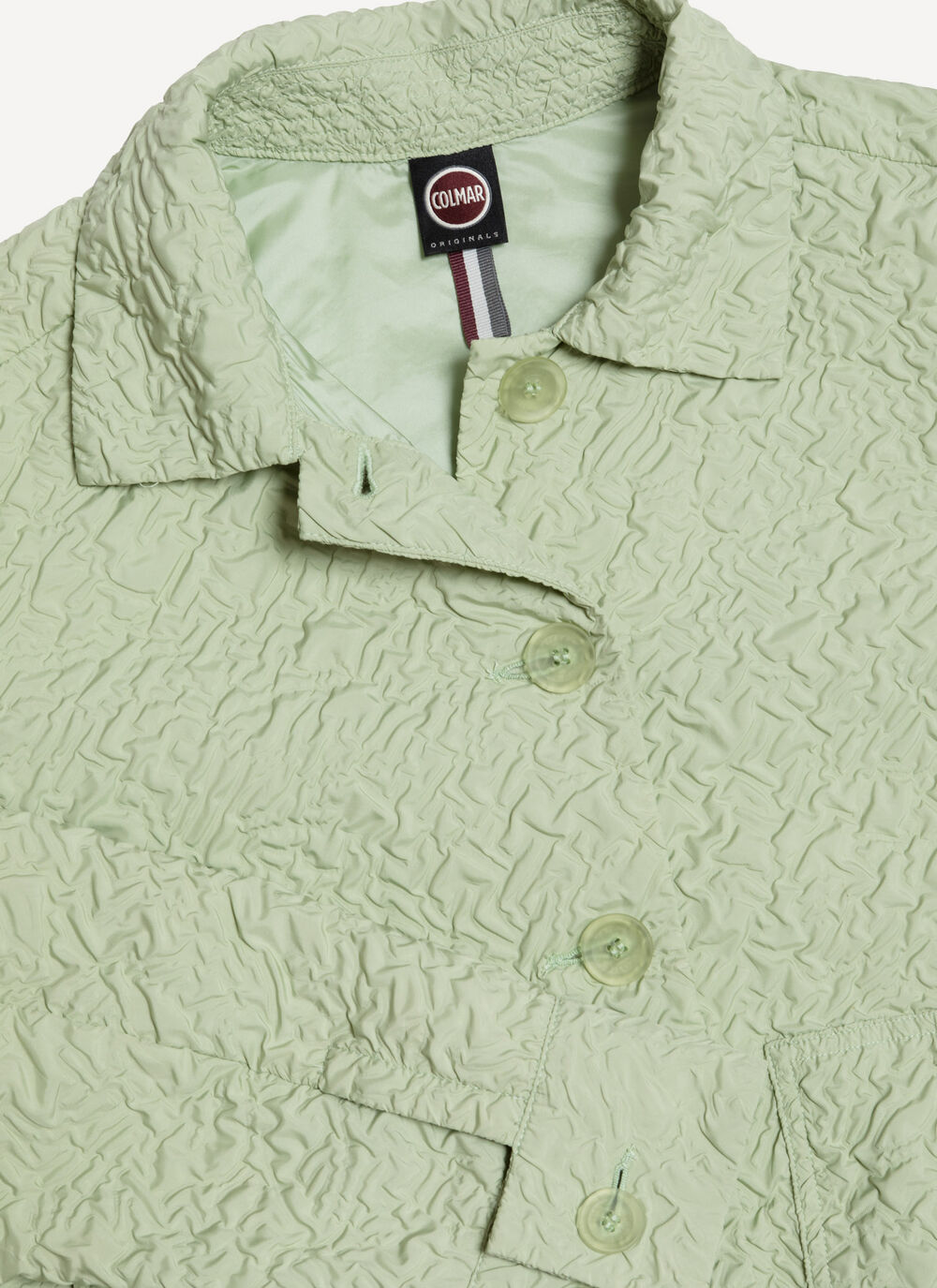 Embossed shirt jacket image number 6