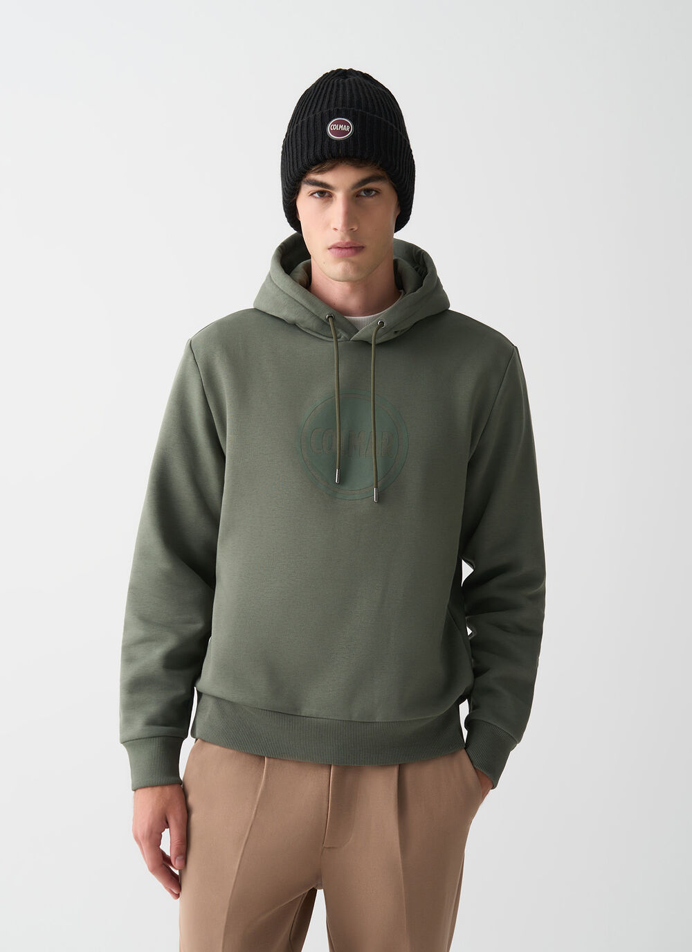 Hooded sweatshirt with logo image number 1