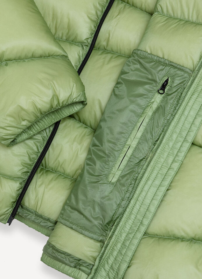 Piumino ad onde in nylon ripstop image number 6