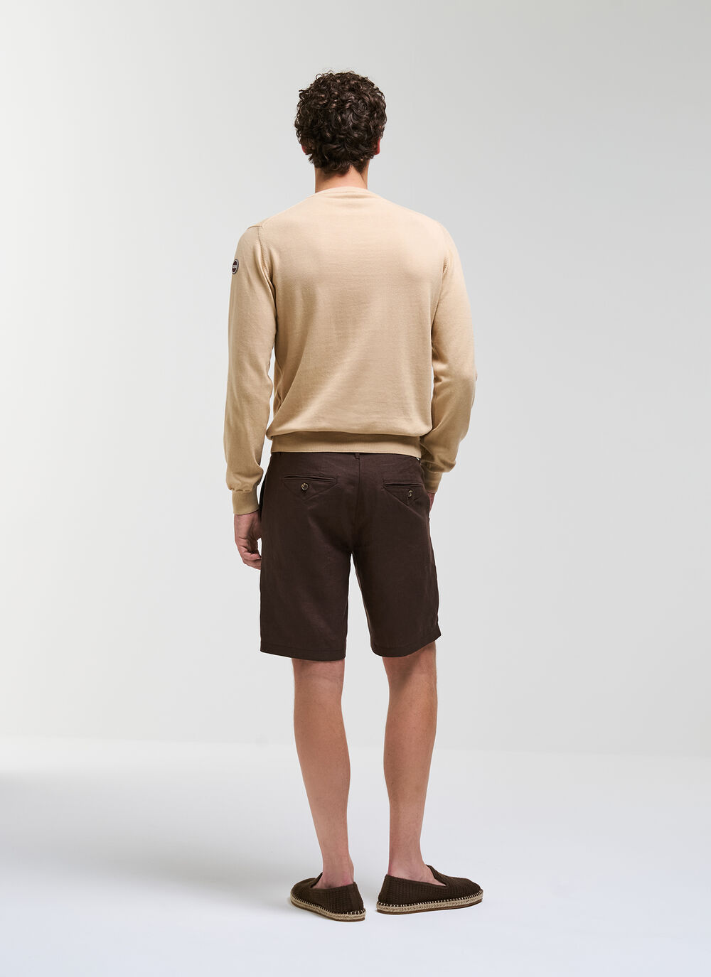 Branded organic cotton pullover image number 3