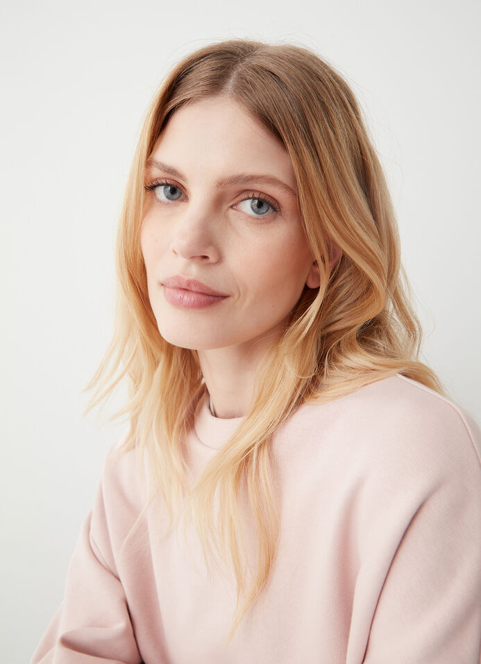 Cropped relaxed-fit sweatshirt image number 2