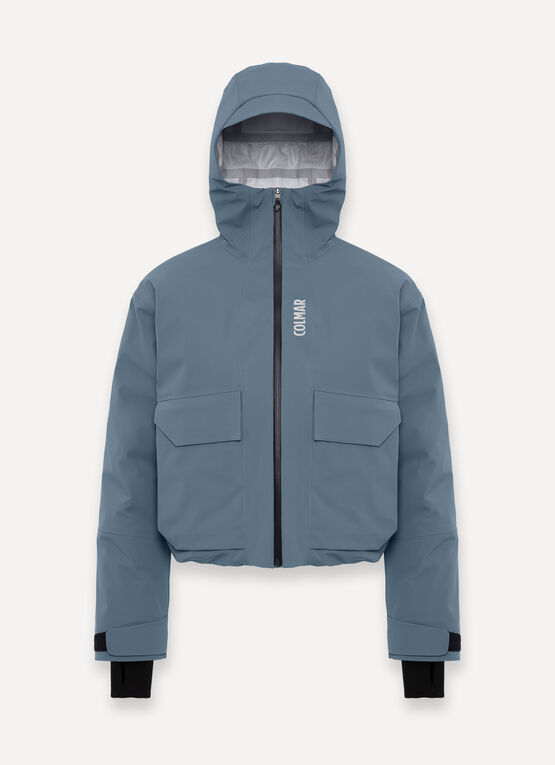 Shelljacke mit Daunenfüllung