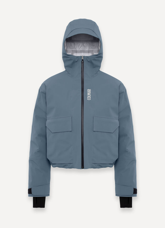 Jacket with insulating down jacket image number 4