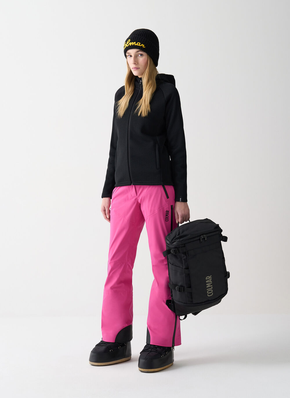 Felpa da sci in pile tricot image number 0