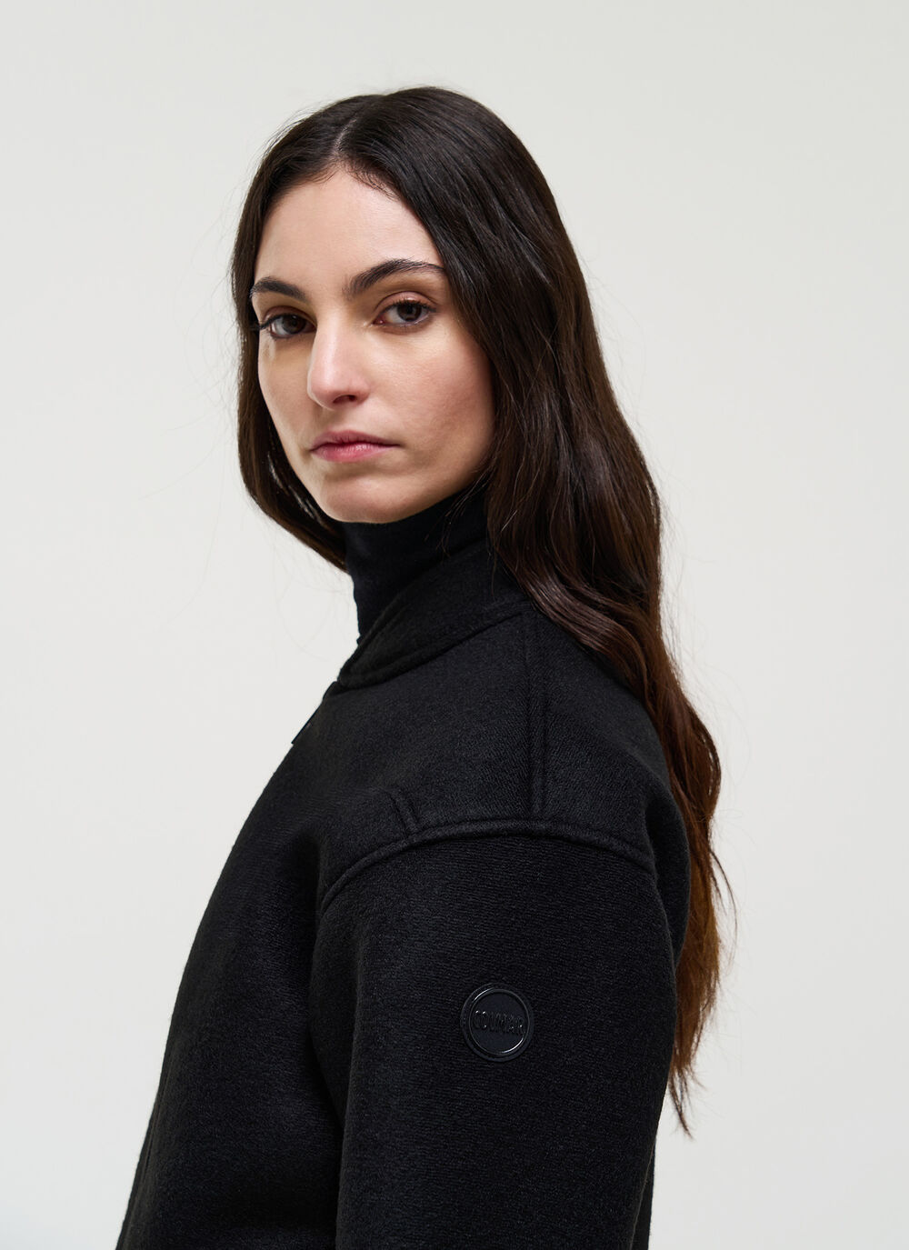 Cropped scuba bomber jacket image number 2