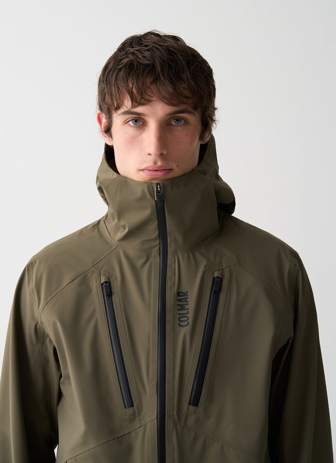 Long Elevated 3L ski shell jacket image number 2