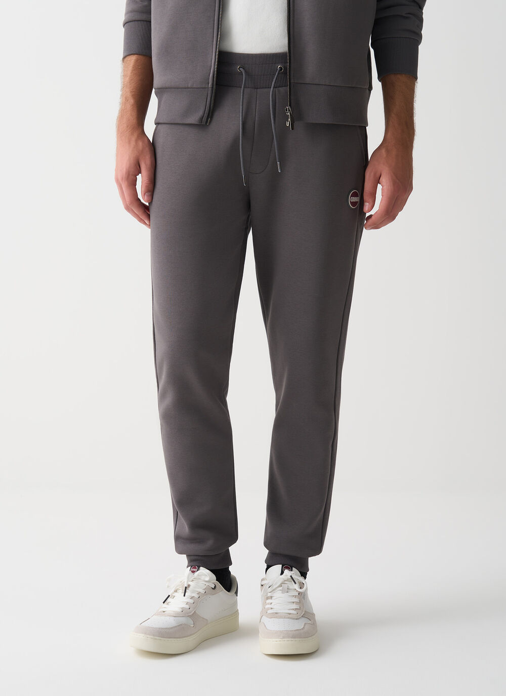 Cotton tracksuit bottoms image number 1