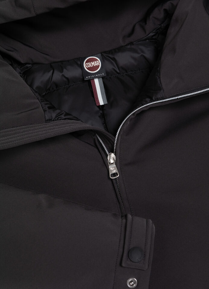 Waterproof fabric down jacket image number 6