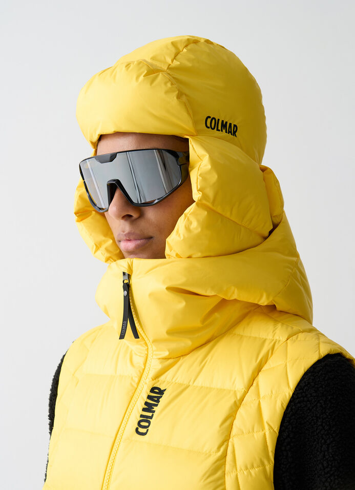 Puffy padded gilet image number 2