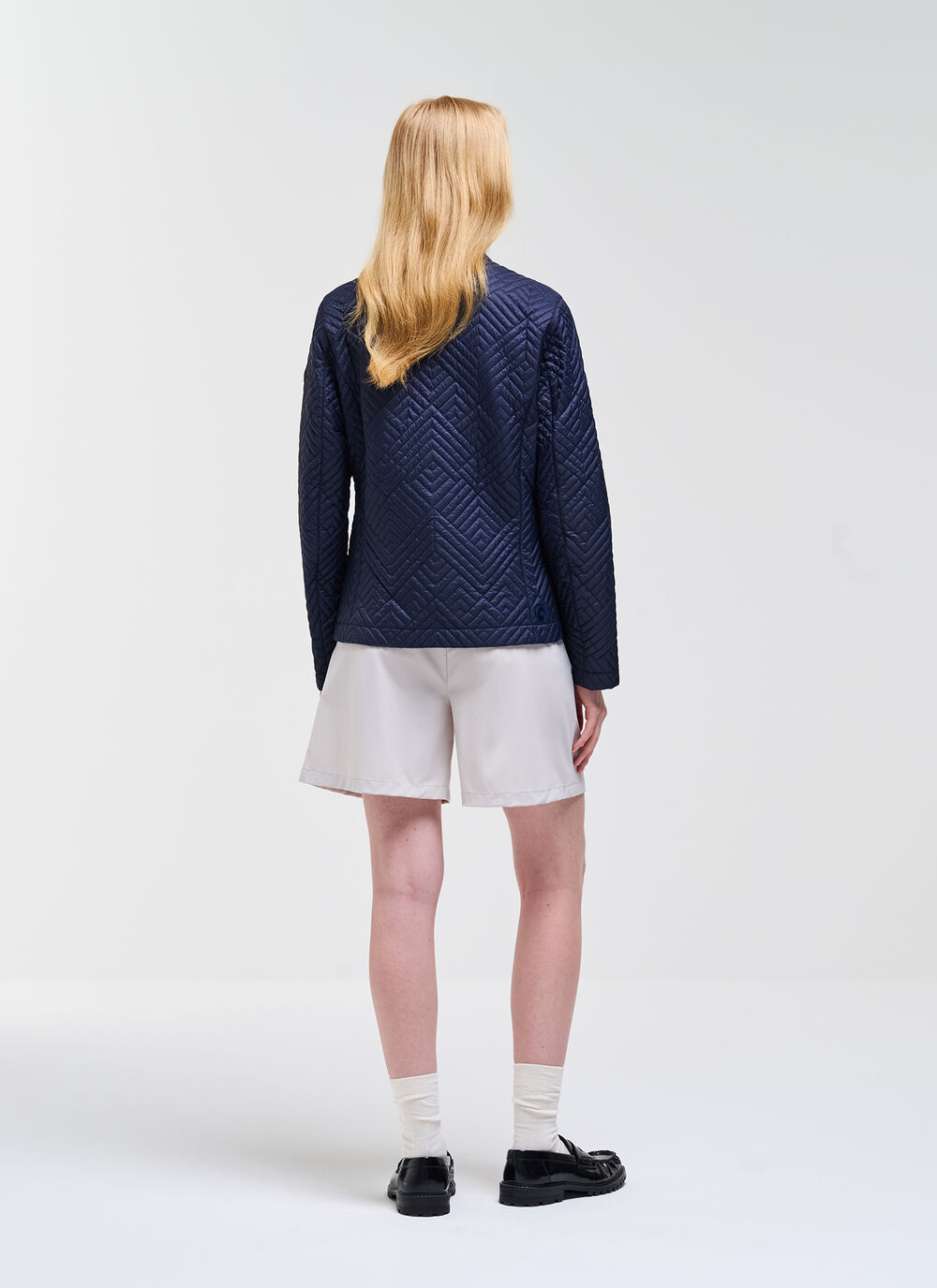 Lightweight Jacket with Geometric Pattern image number 4