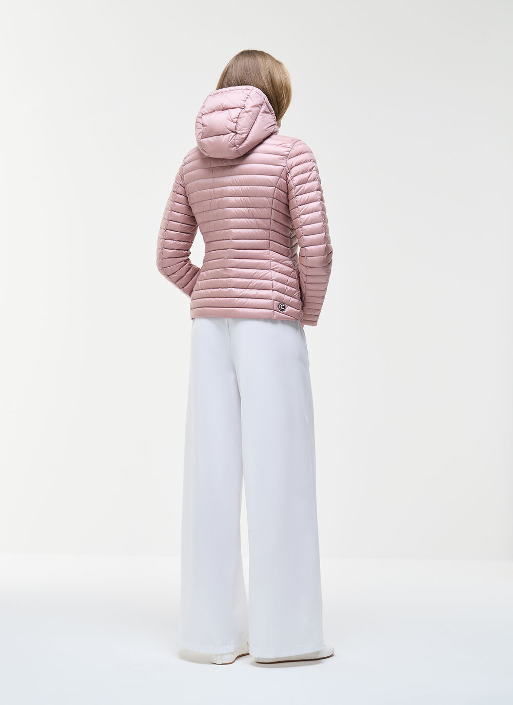 Light down jacket with hood image number 3