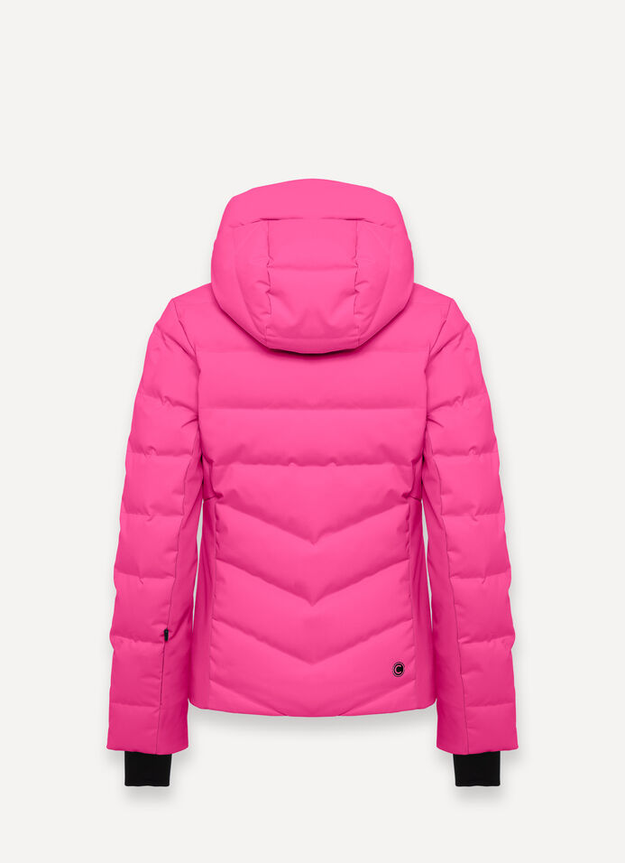 Shaping padded ski jacket image number 5