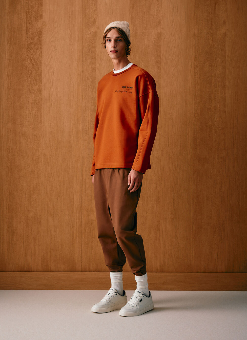 Yosuke Aizawa x Colmar crew-neck sweatshirt image number 0