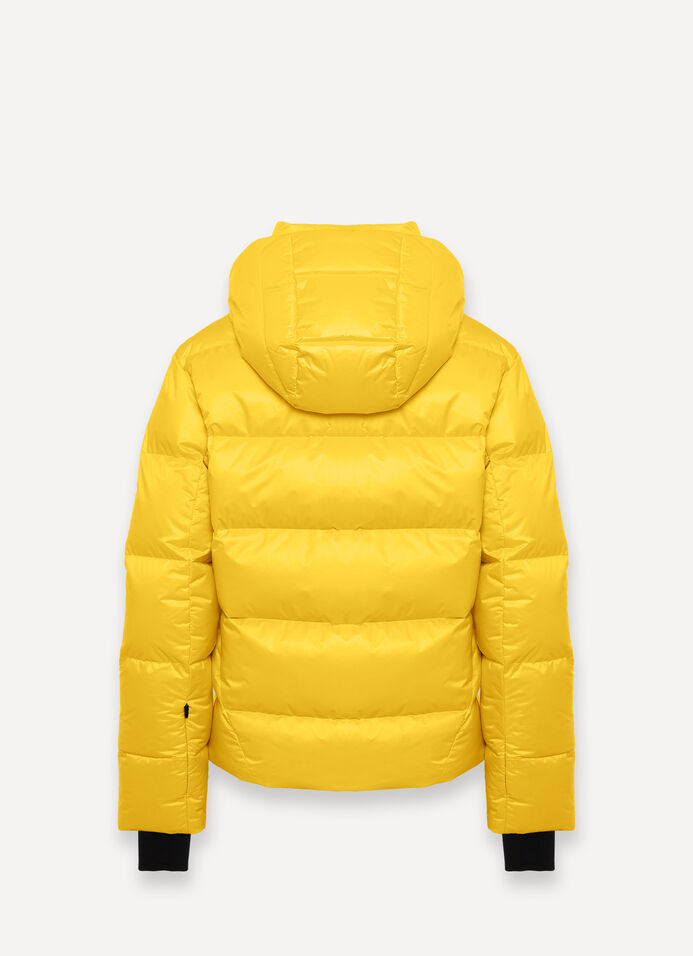 Puffy padded ski jacket image number 5