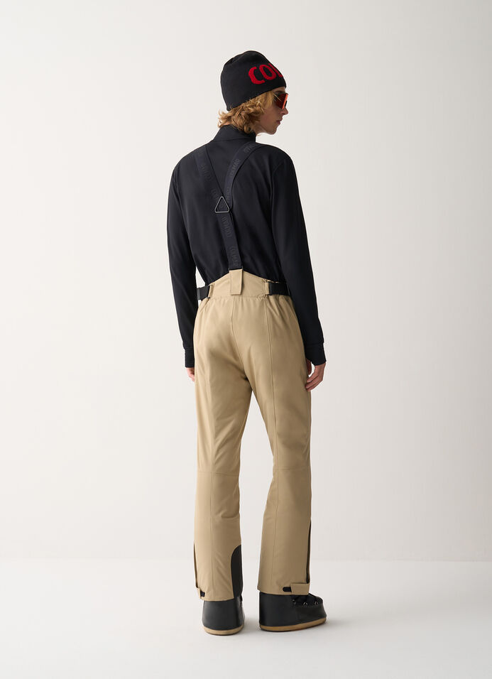 Padded 4Way fabric ski salopettes image number 3