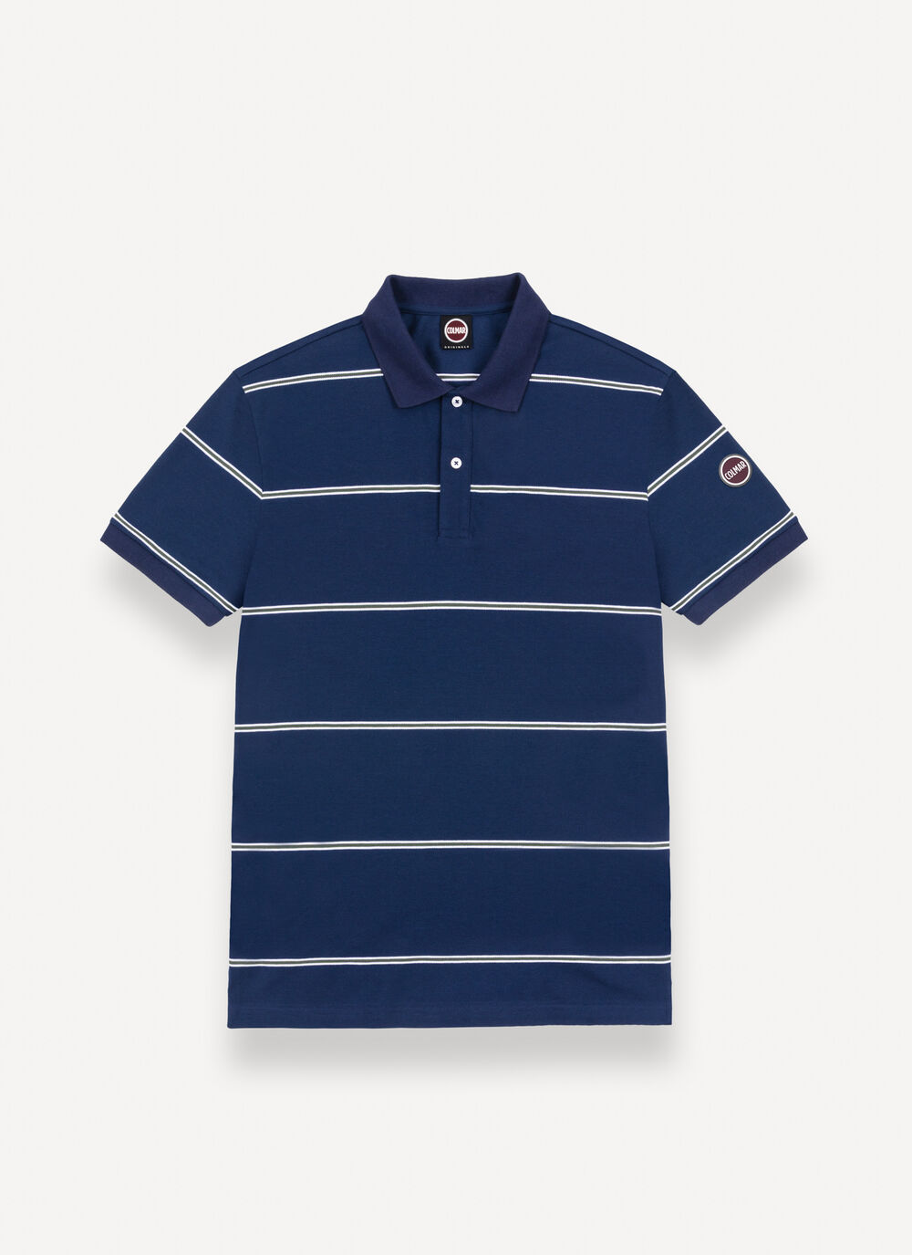 Striped piqu&eacute; polo shirt  image number 4