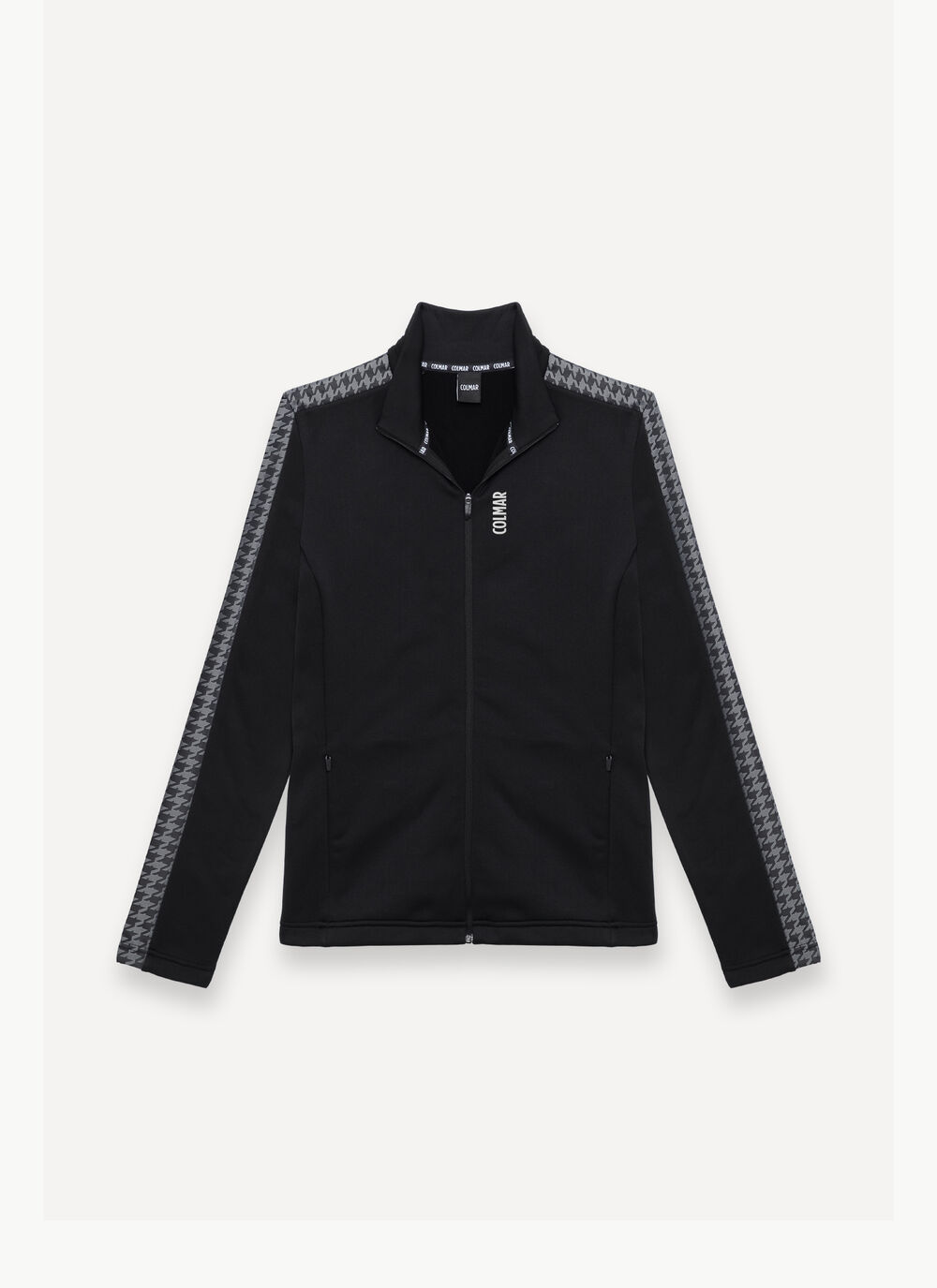 Houndstooth ski fleece image number 4