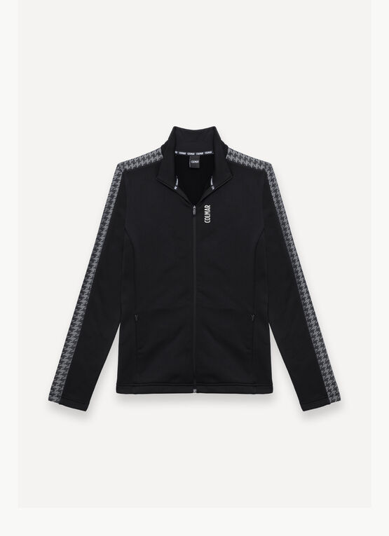 Houndstooth ski fleece