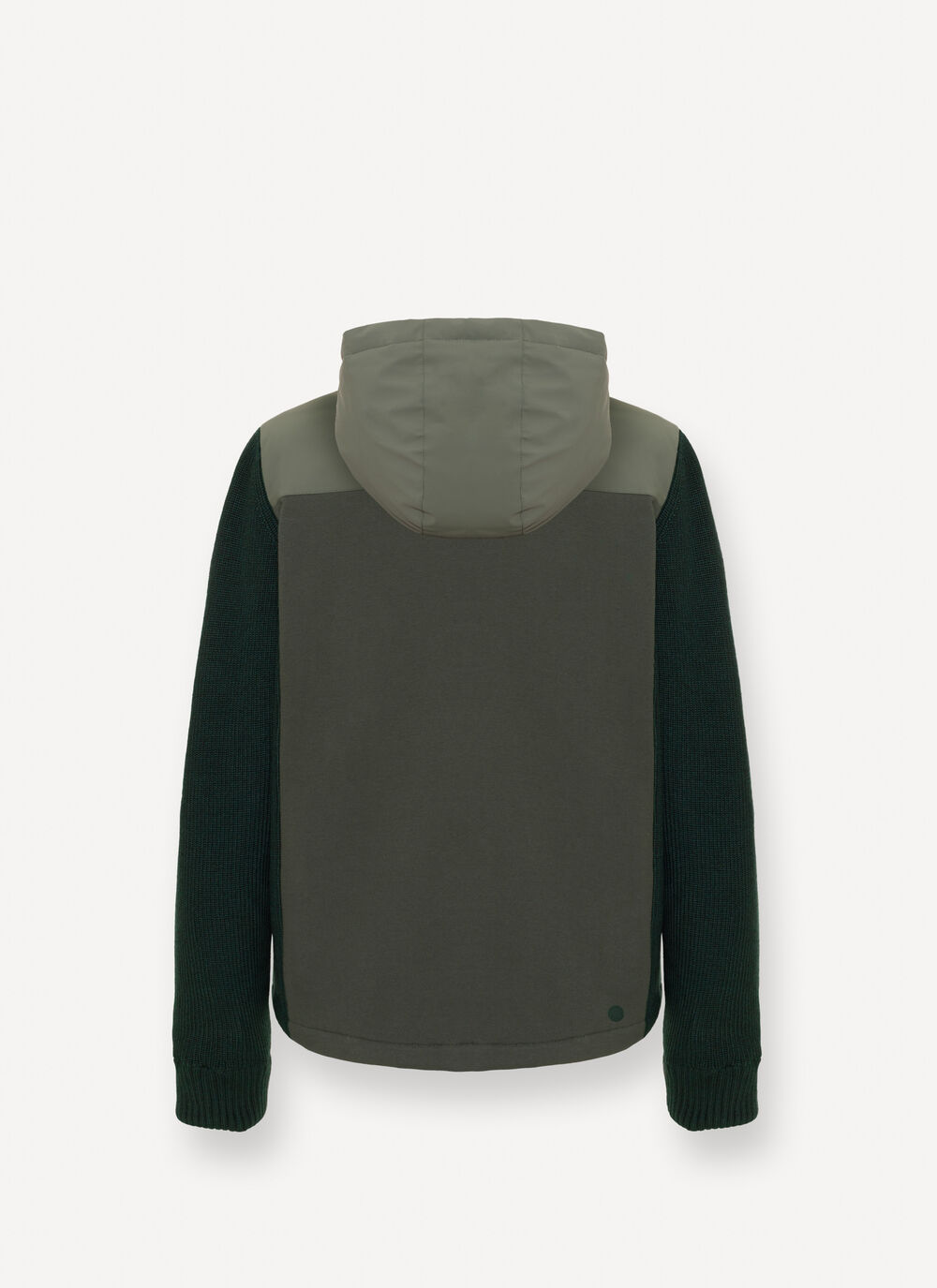 Giacca imbottita con maniche in maglia  image number 5