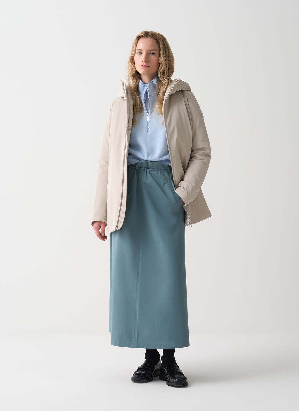 Waterproof down jacket  image number 0