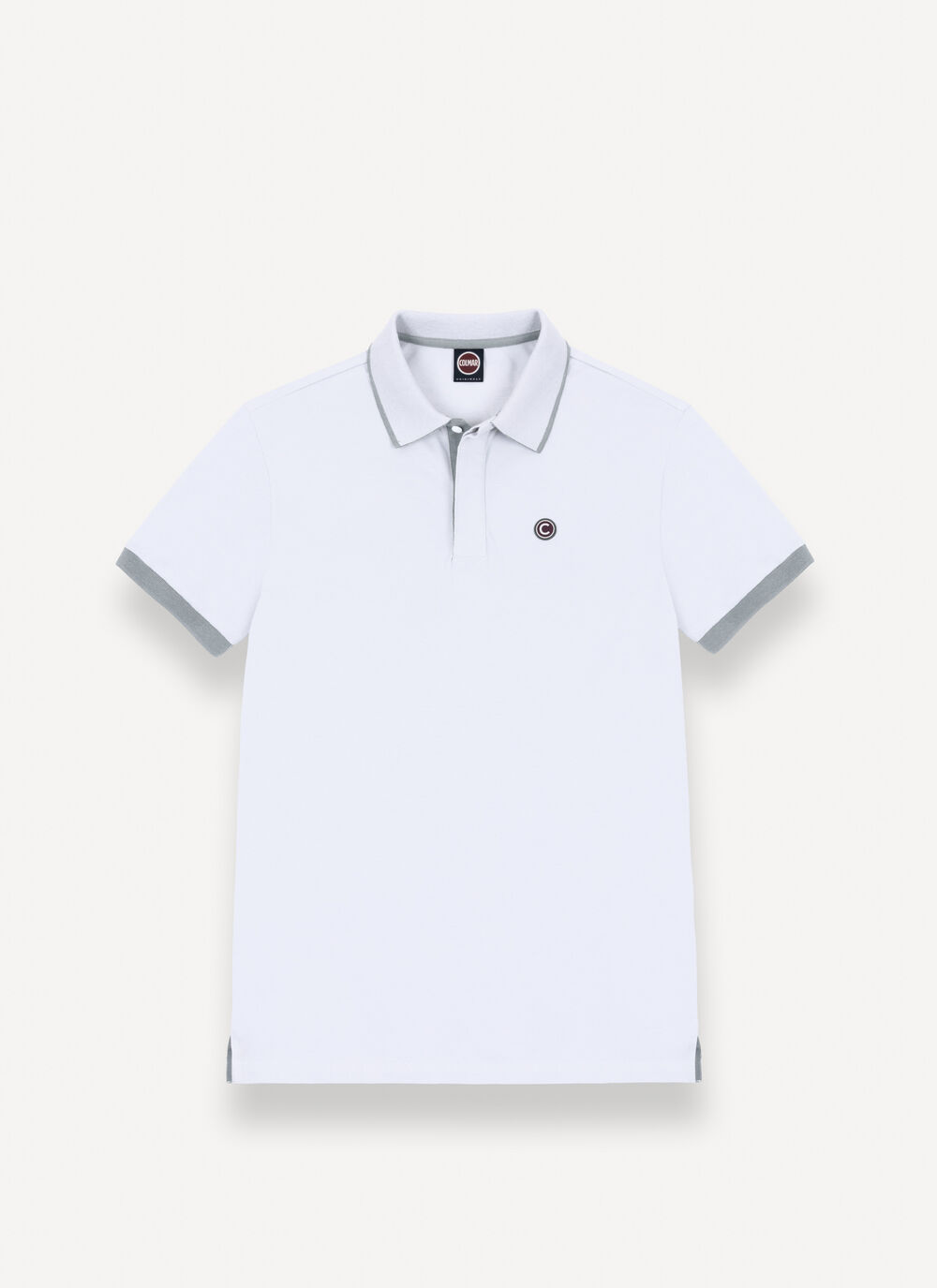 Stretch-Poloshirt mit farblich abgesetzten Details image number 4