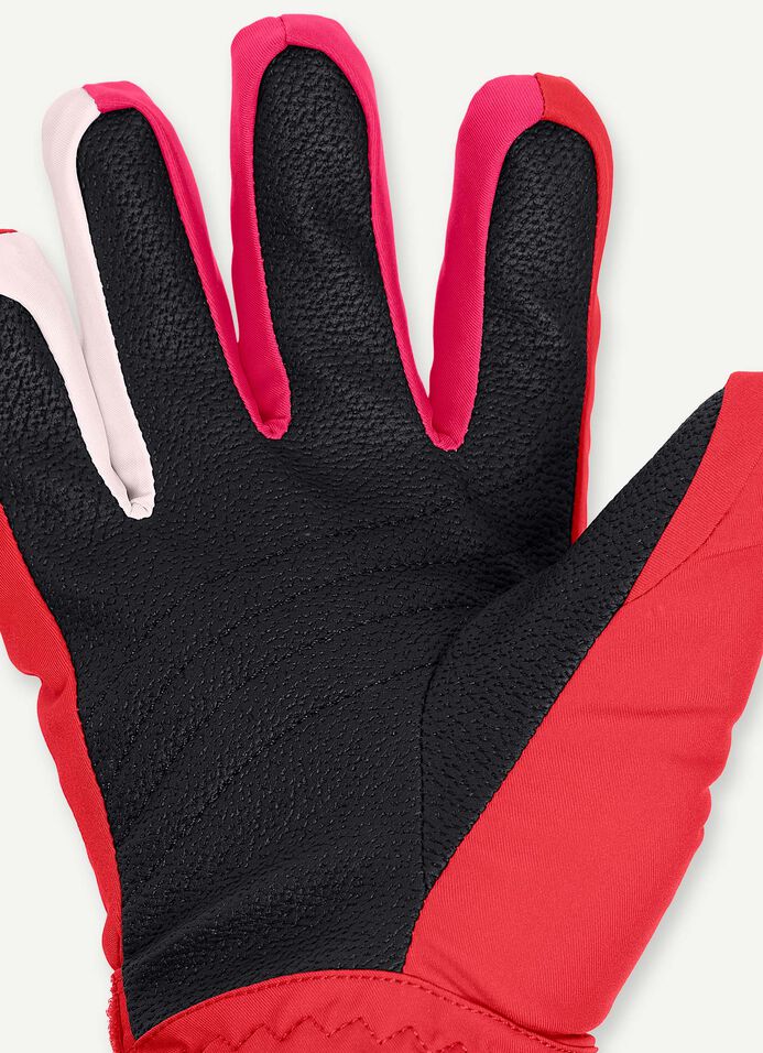 Fur lined ski gloves image number 3