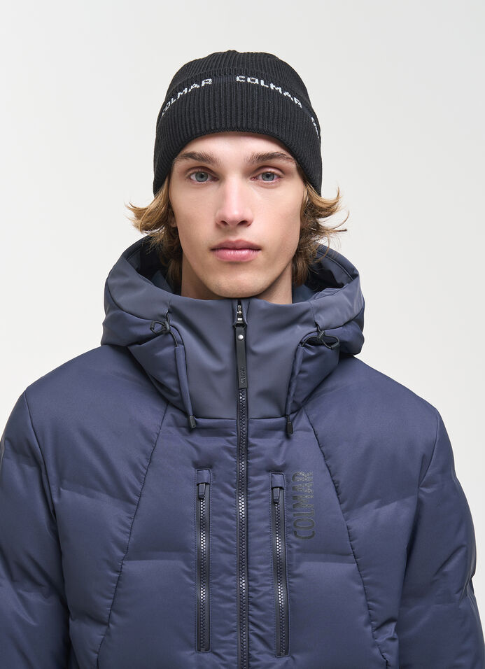 Frost padded ski jacket with seamless neck warmer image number 2