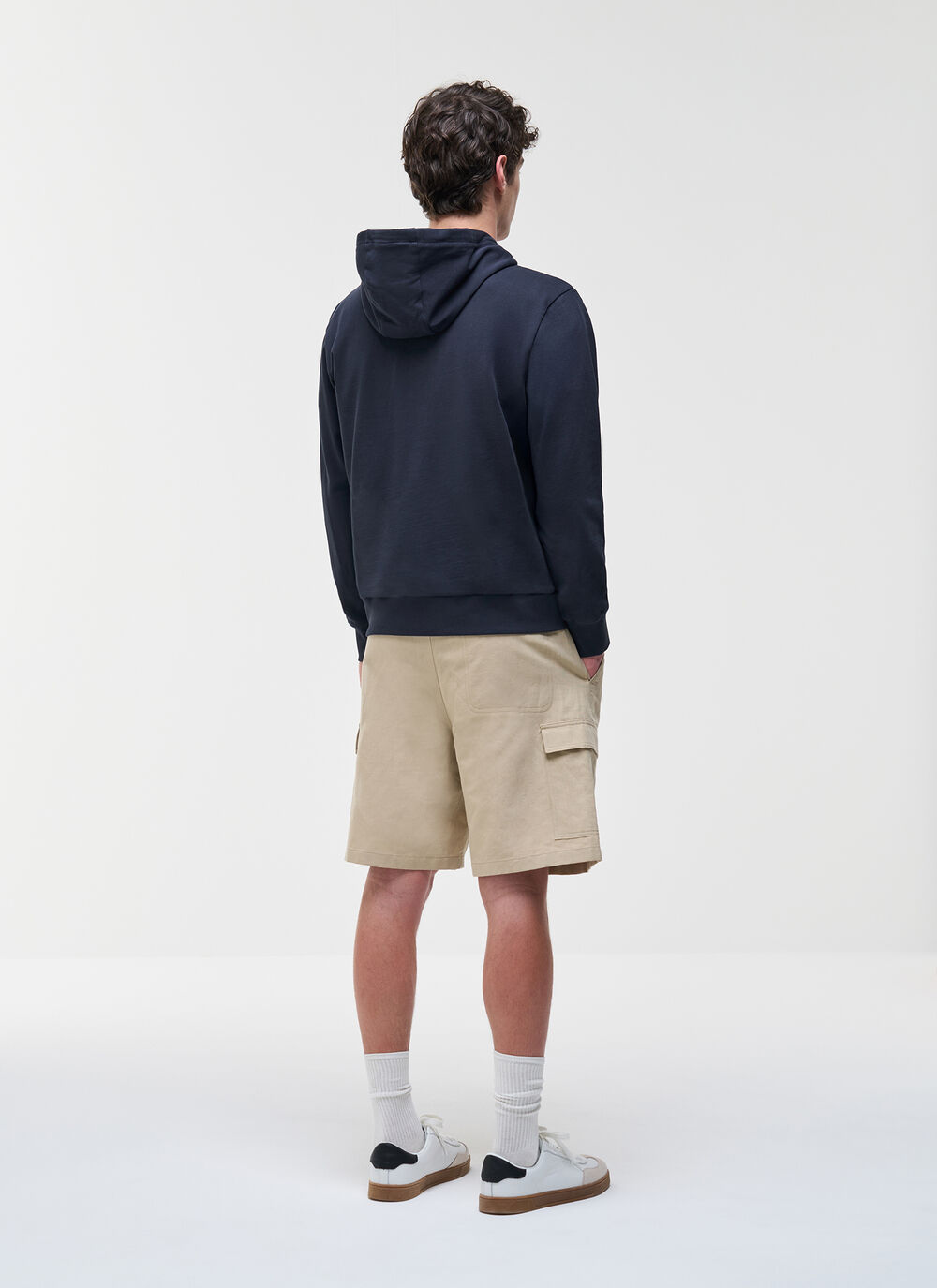 Full-zip hooded sweatshirt image number 3