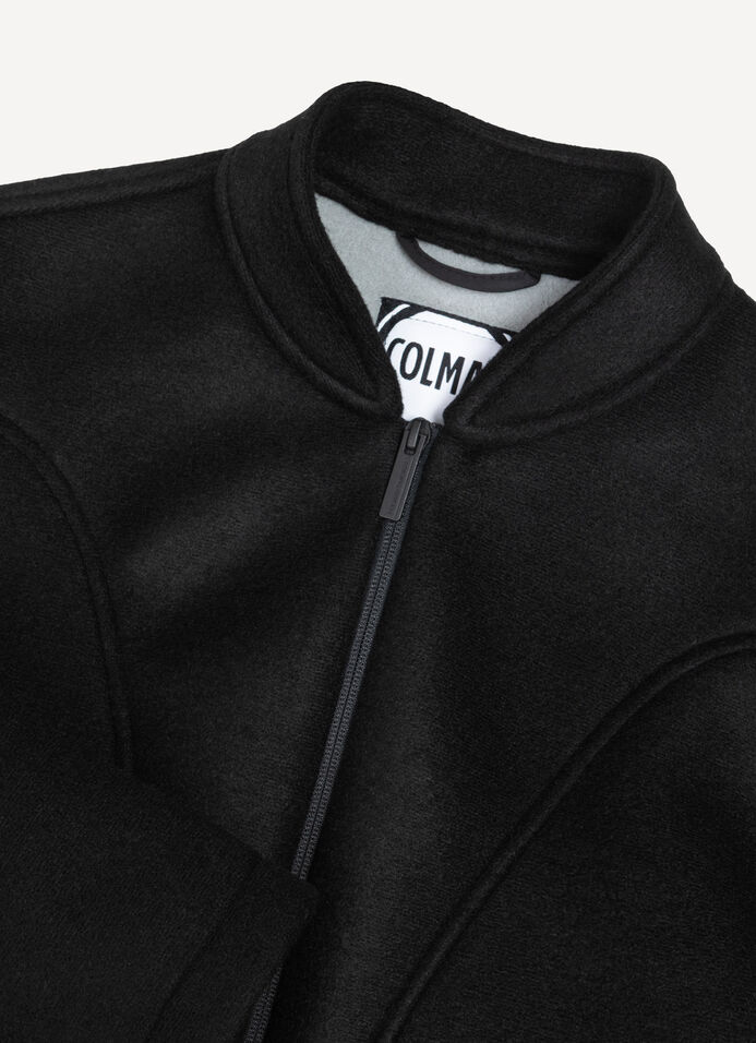 Cropped scuba bomber jacket image number 6