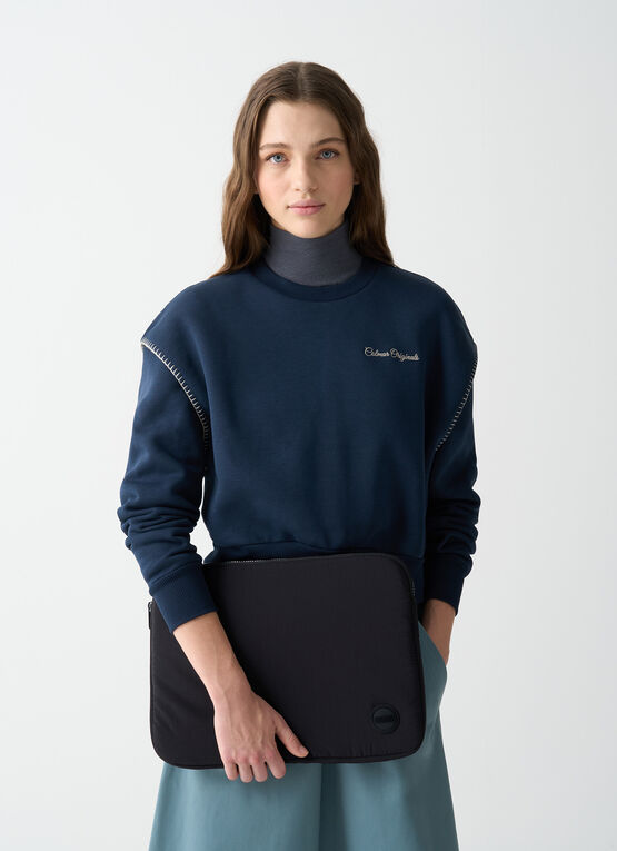 Puffy laptop bag