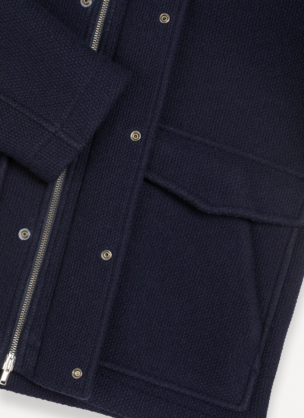 Pique coat with hood image number 6