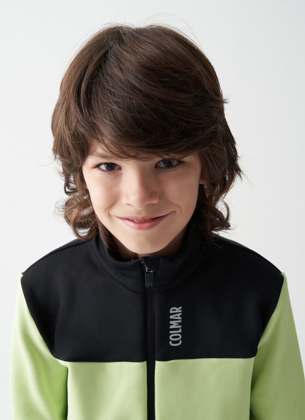 Boy's two-tone ski fleece image number 2