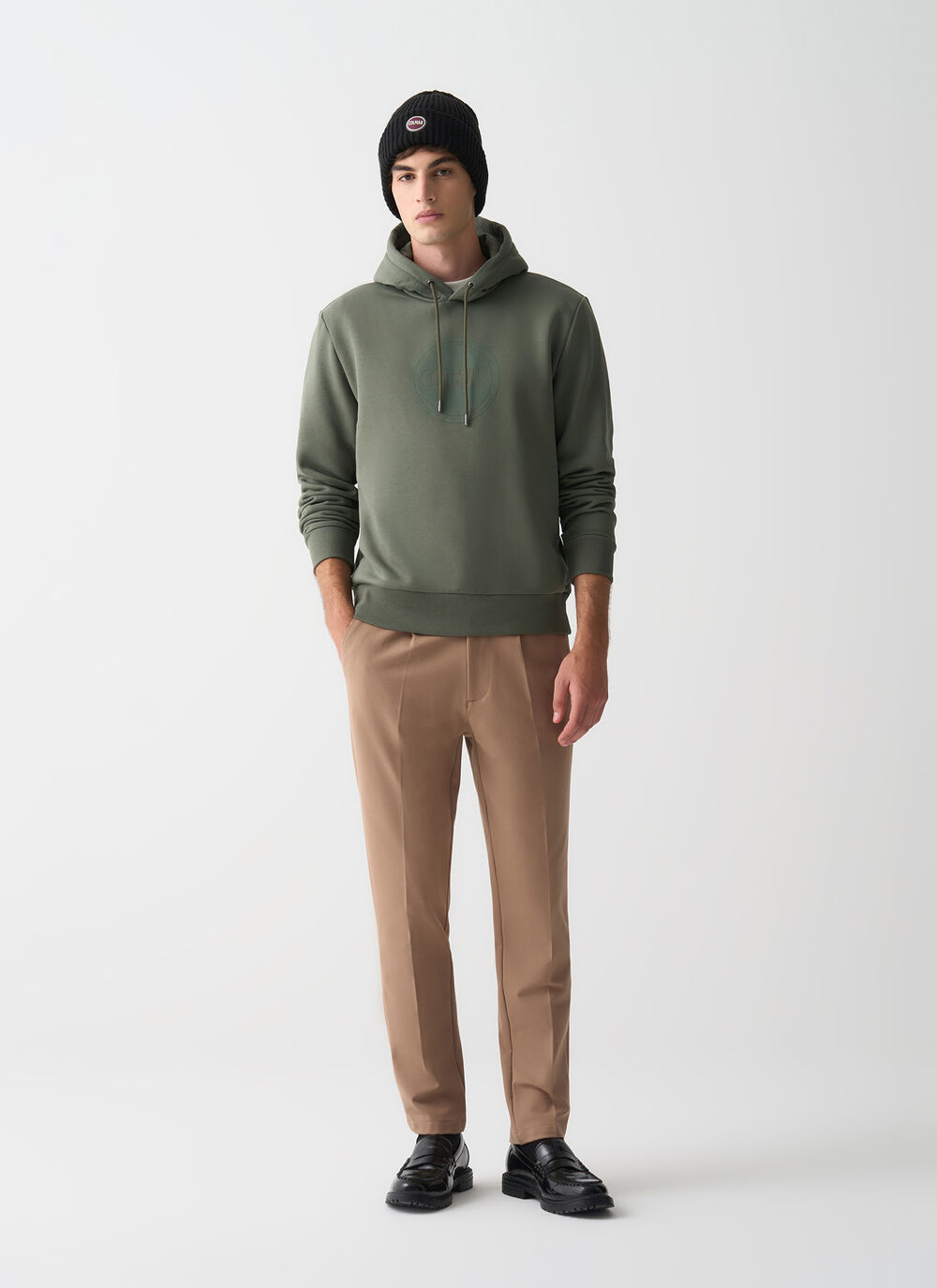 Hooded sweatshirt with logo image number 0