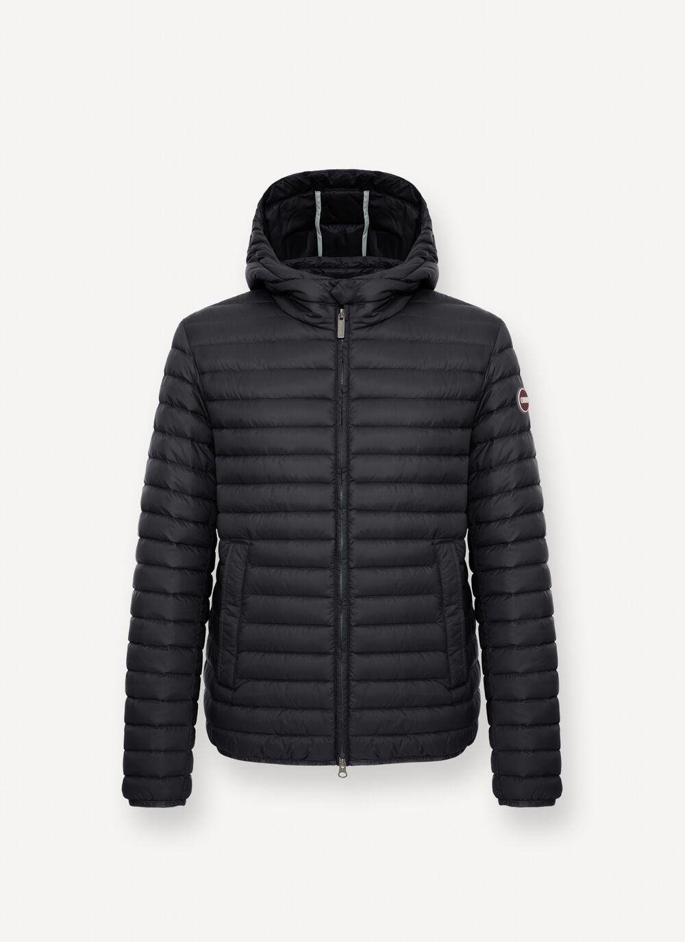 Light down jacket with hood image number 4