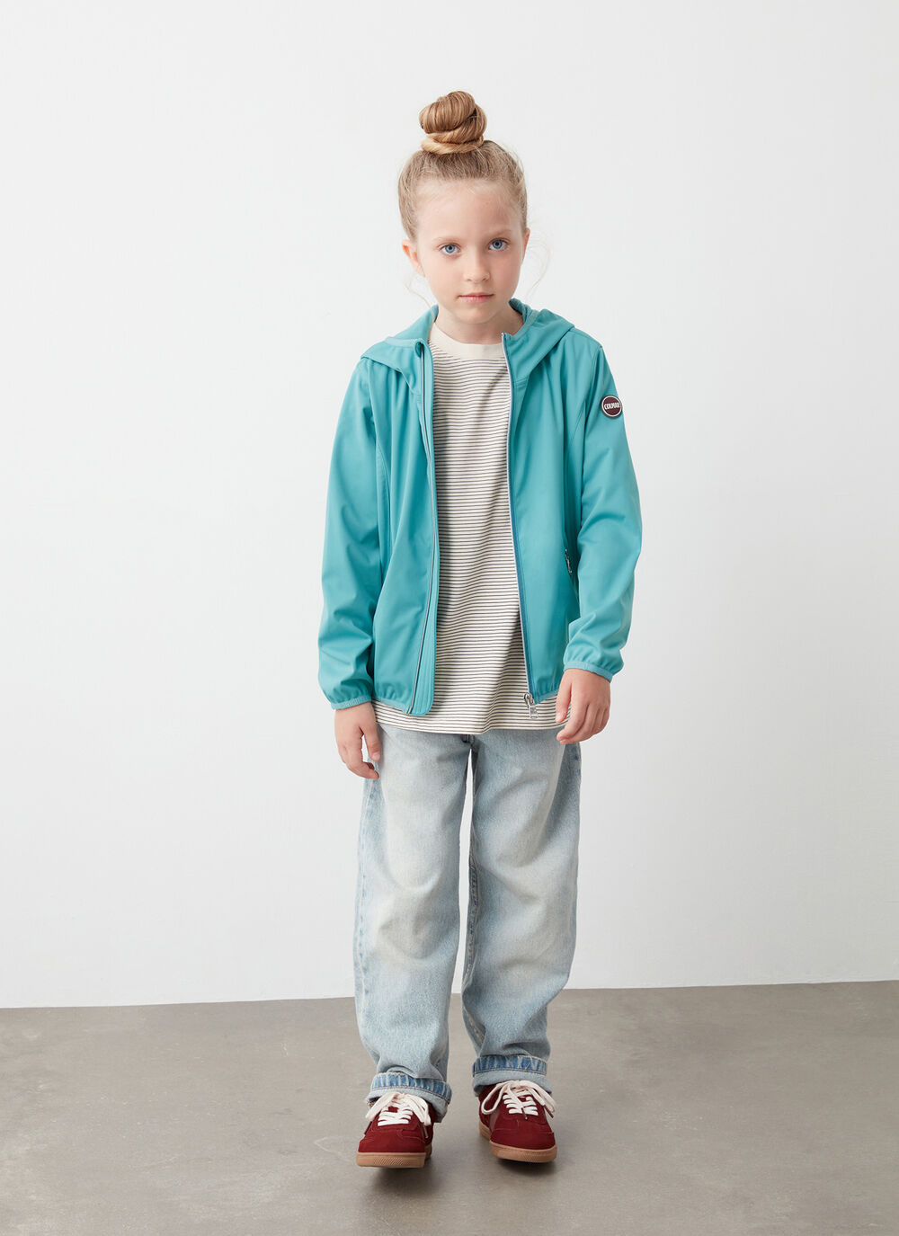 Veste &agrave; capuche en softshell image number 0