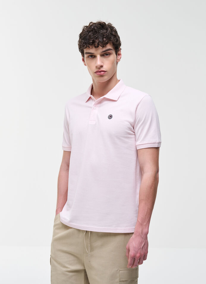 Cotton piqu&eacute; polo-shirt