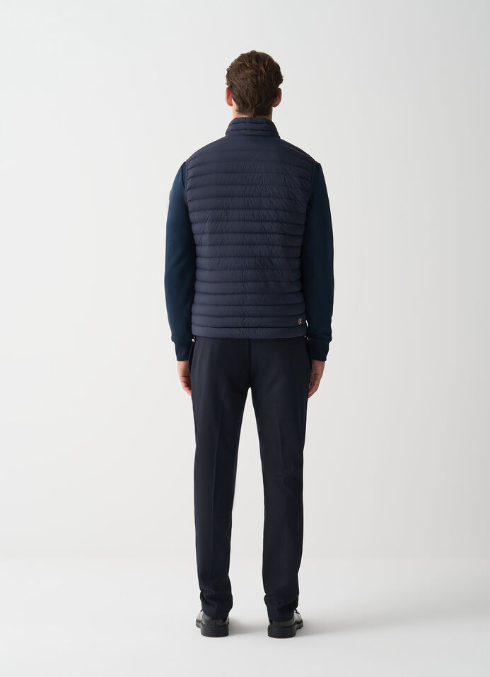 Gilet in piuma leggera con coulisse  image number 3
