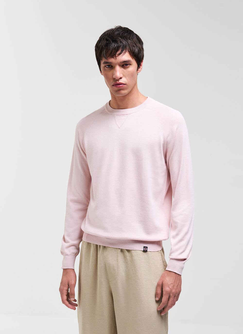 Lightweight crew neck pullover image number 0