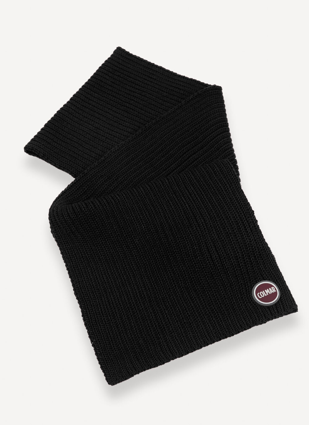 Unisex rib-knit scarf image number 3