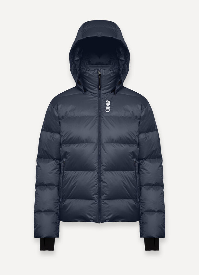 Puffy padded ski jacket image number 4