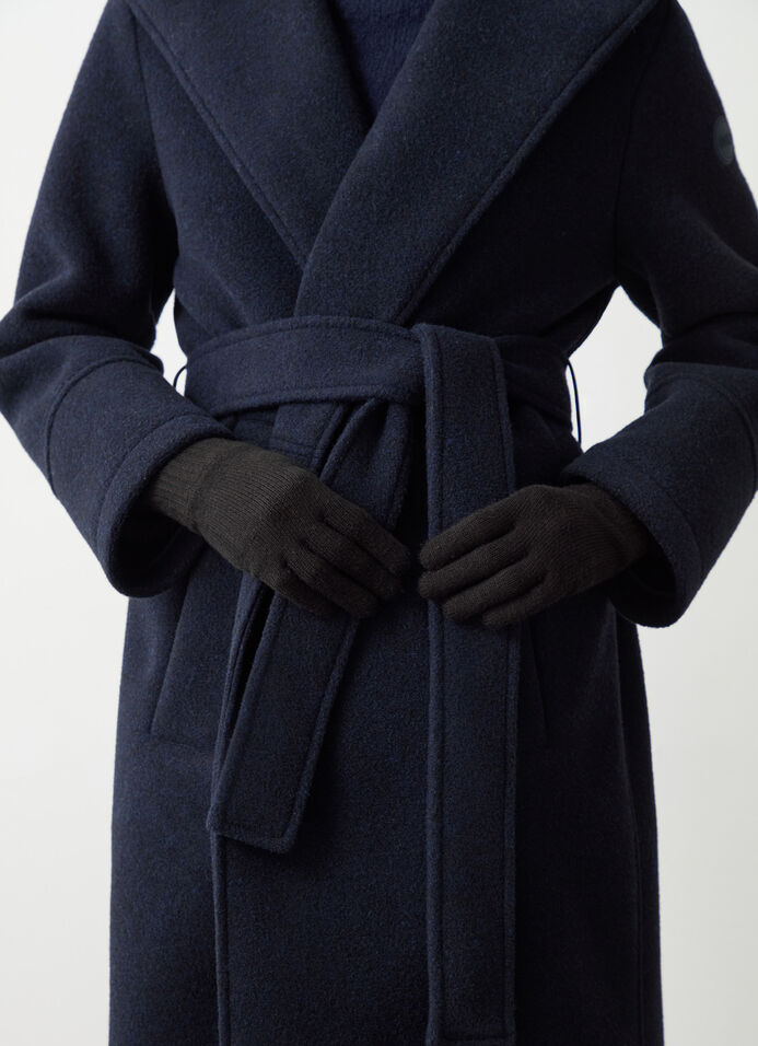 Women’s gloves with lurex details image number 0