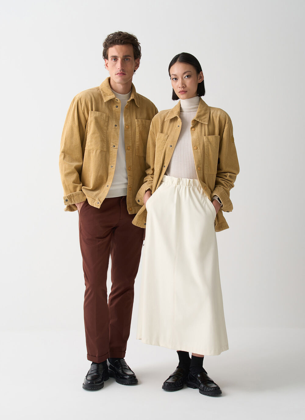 Unisex corduroy shirt image number 0