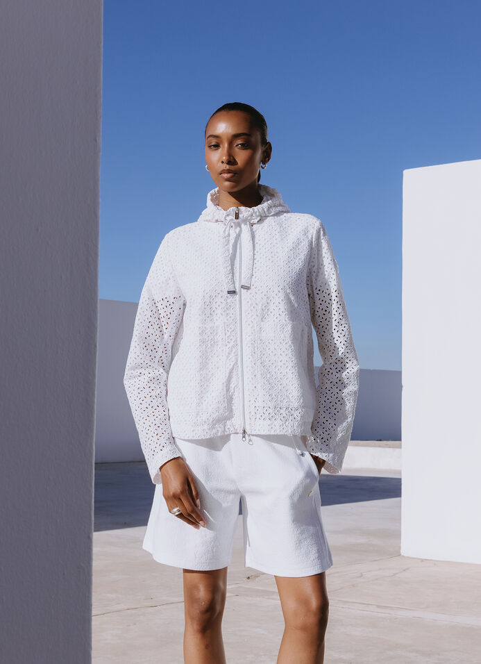 Broderie anglaise jacket