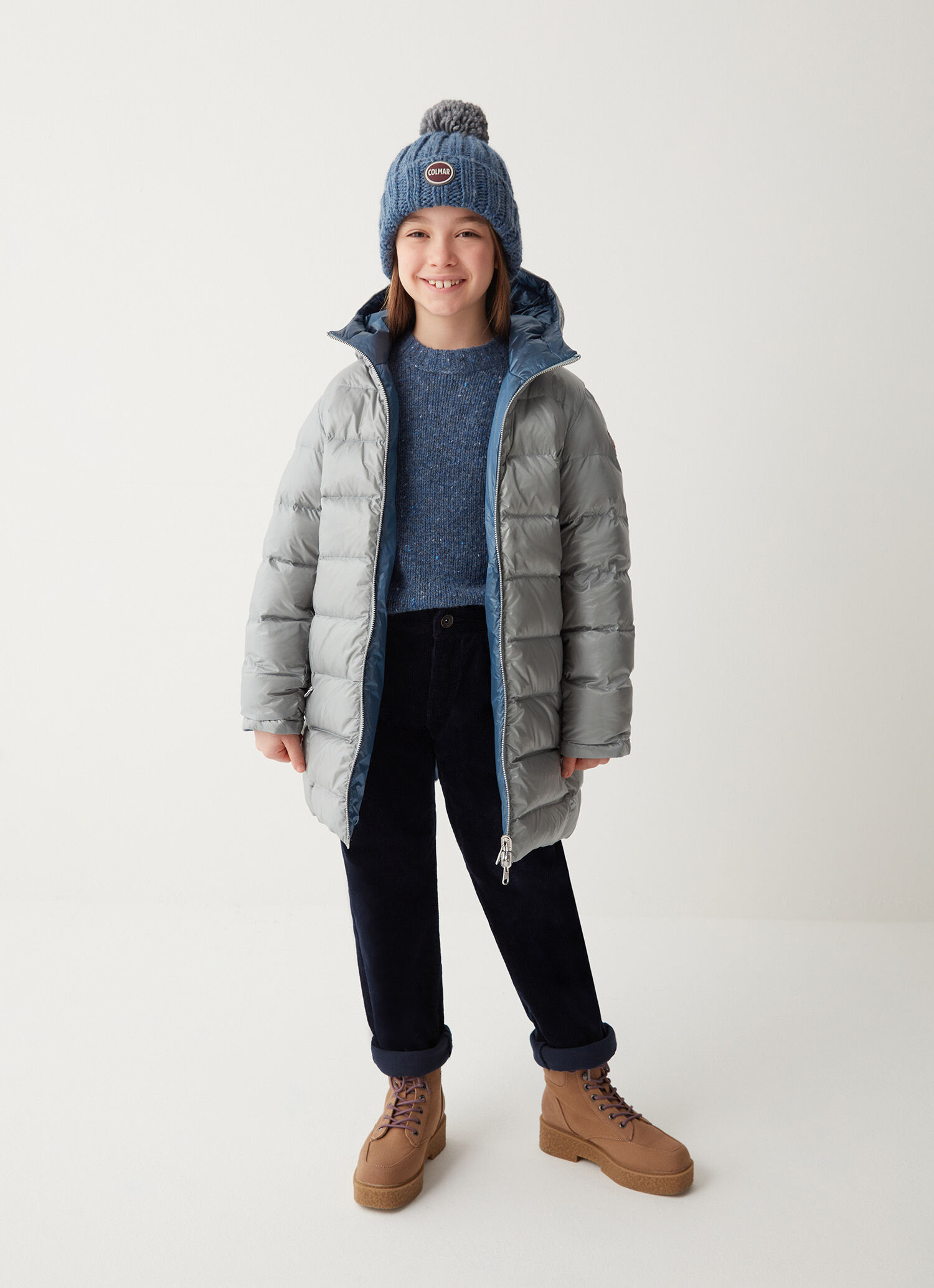 Zara reversible down puffer coat top