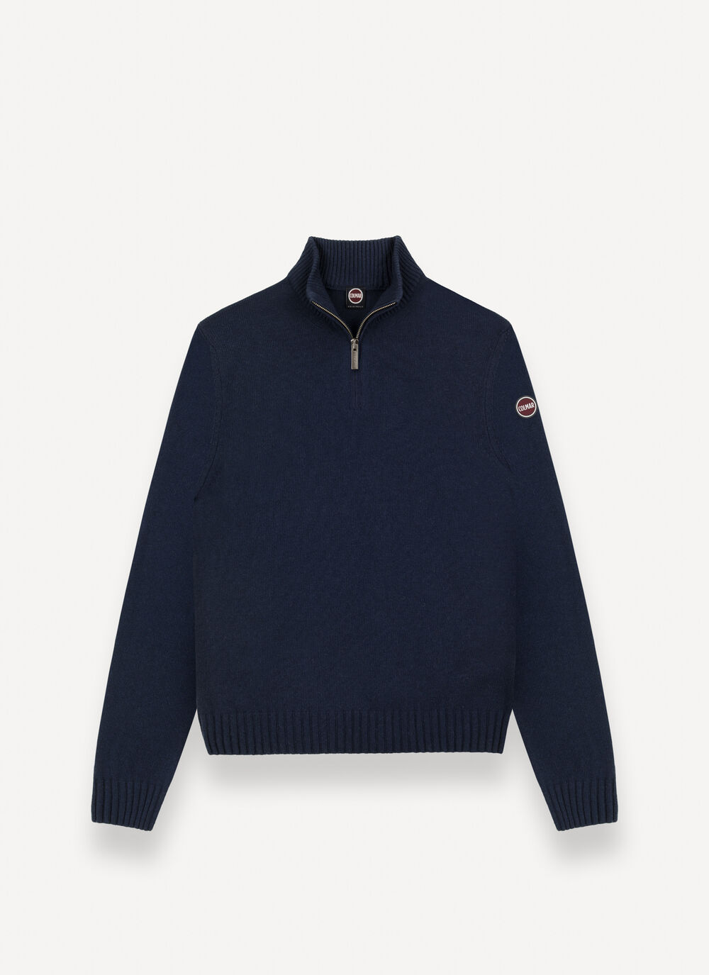 Branded half-zip pullover image number 4