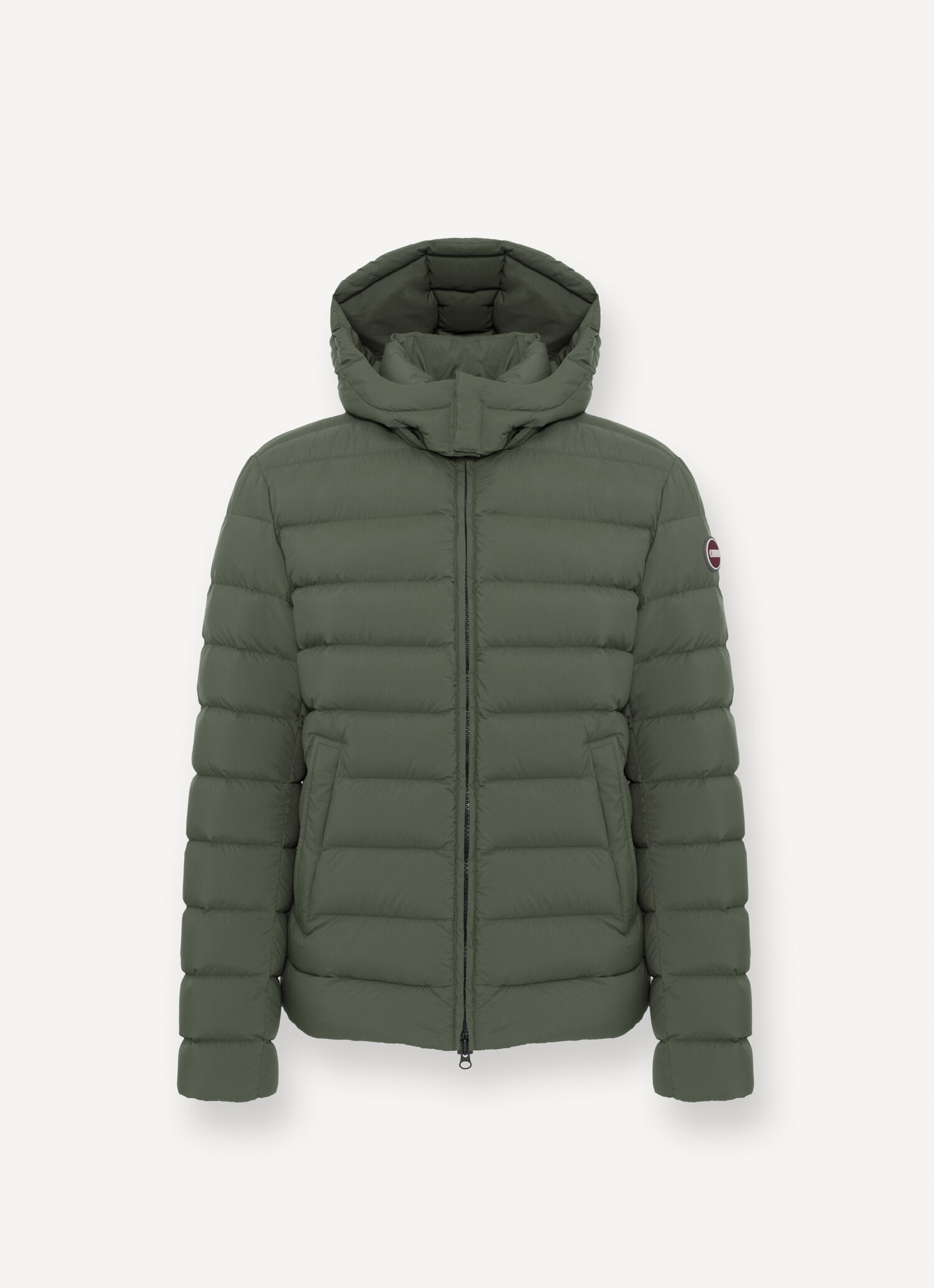 Down jacket with detachable hood - UNDERWOOD GREEN | Colmar