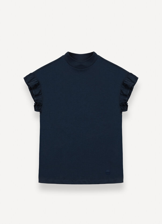 T-shirt with ruching image number 4