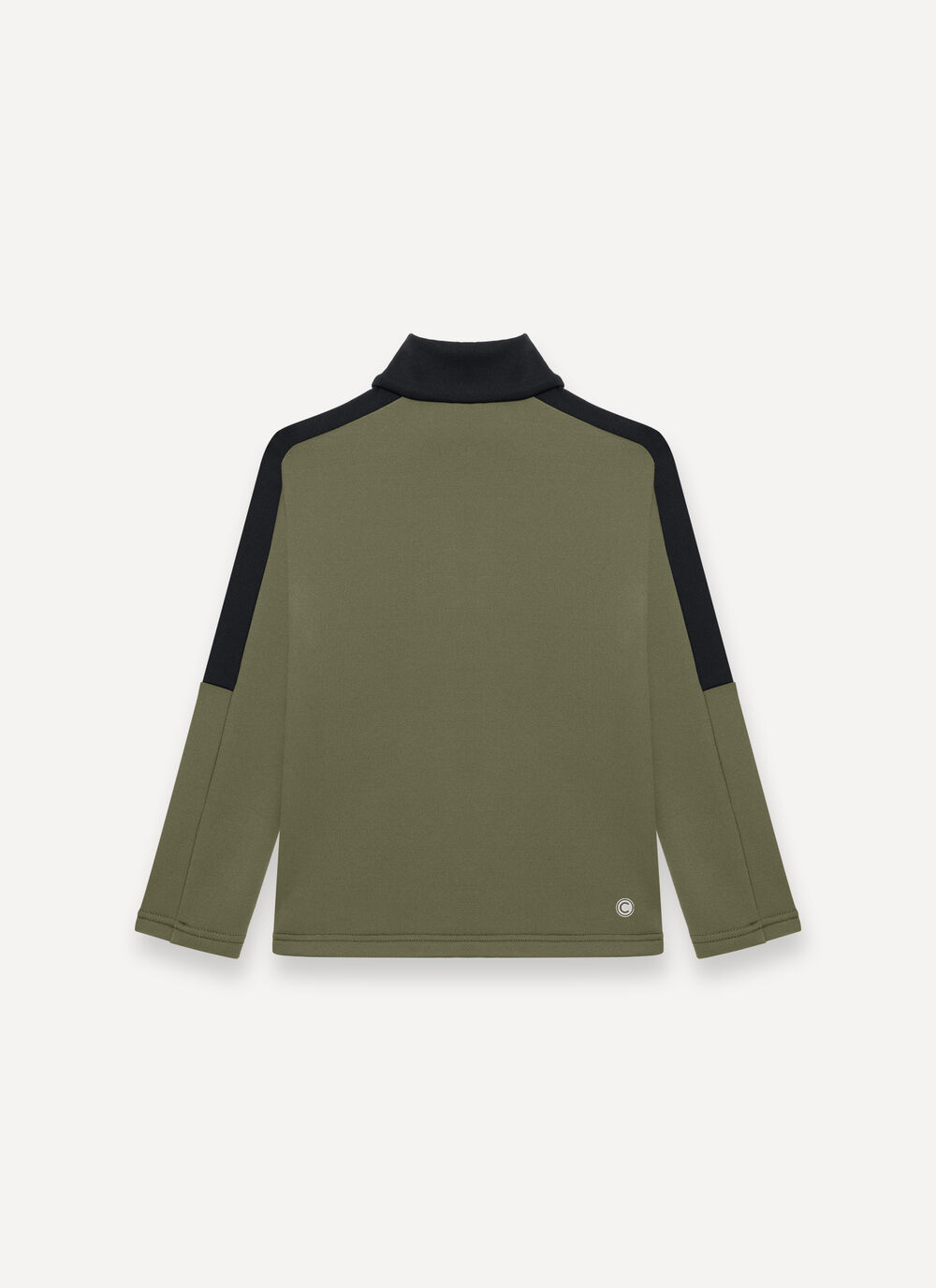 Pile da sci mezza zip bicolor bambino image number 5