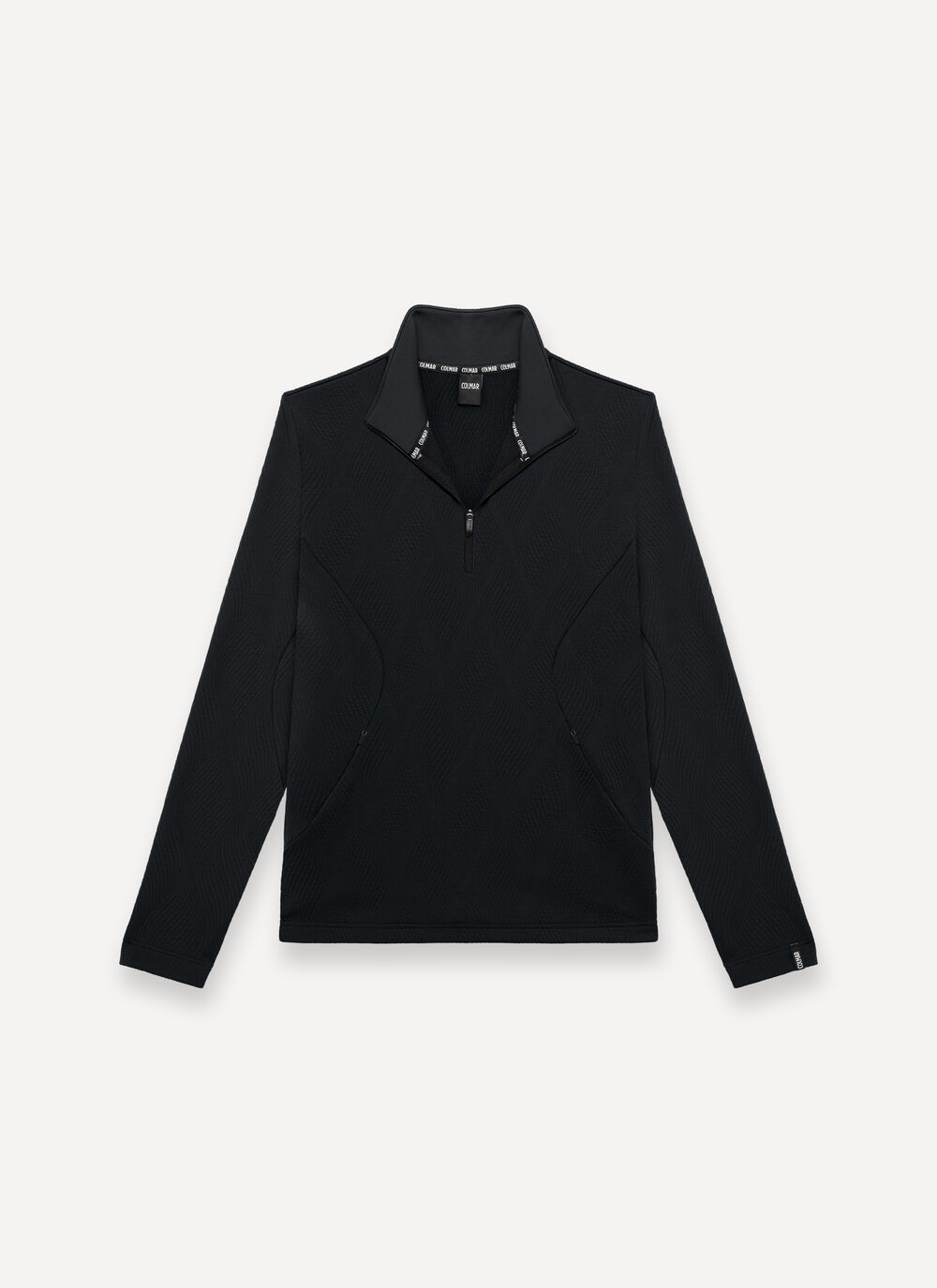 Half-zip jacquard fleece ski fleece image number 4