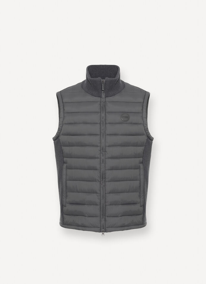 Vest with rib-knit inserts  image number 4